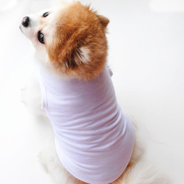 Custom Printing Polyester Dog Shirts Sublimation Pet Clothes Sublimation Blanks T-shirts Dog