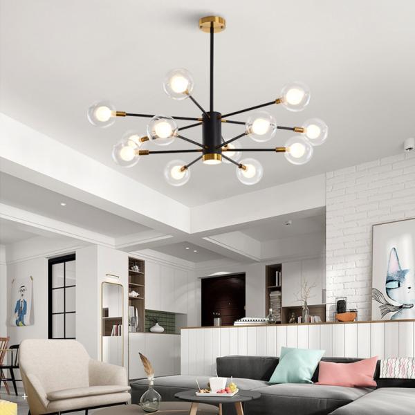 Globe Glass Chandeliers Lights Nordic Spotlight Modern Chandelier Light(WH-MI-242)