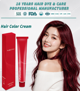 Customizable Hair Dye Set Permanent Hair Dye Cream for Global Wholesale OEM Hair Color Manufacturer