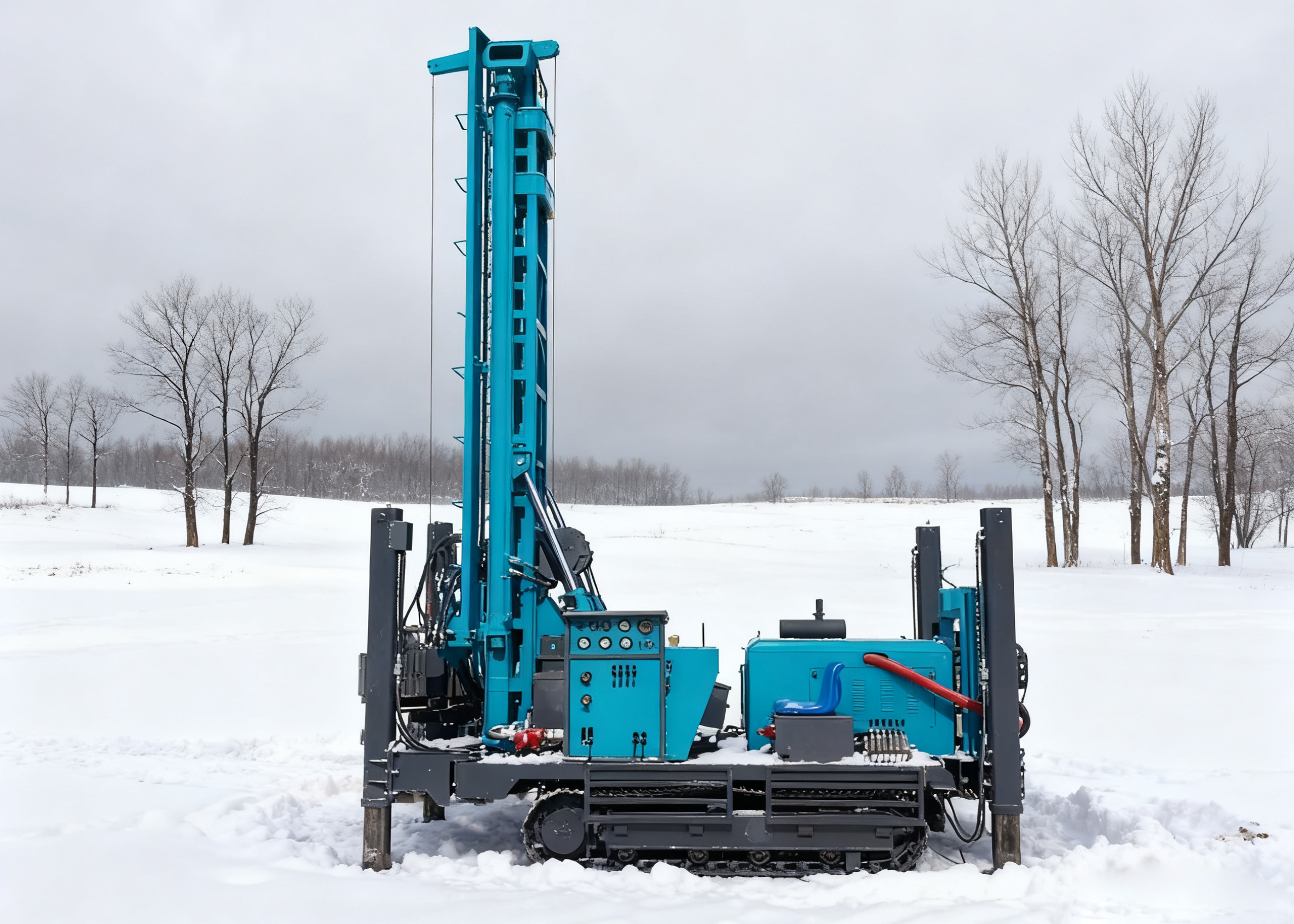 Efficient Mountain Rock Drilling Machine With Multiple Specifications