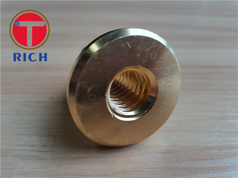 Части латунного медного бронзового токарного станка Cnc C1100 поворачивая продевая нитку M12 M10