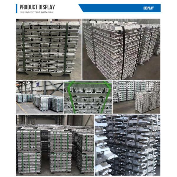 2000 mm-6000 mm Longueur Ingot en aluminium de haute pureté de la série 7000 Rectangle