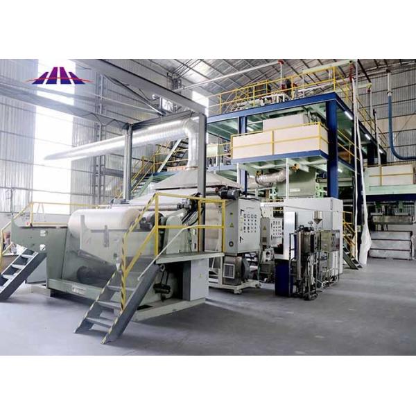 De alta capacidade automático completo 1600 2400 3200 linha de produção não tecida de SMS SMMS PP Spunbond