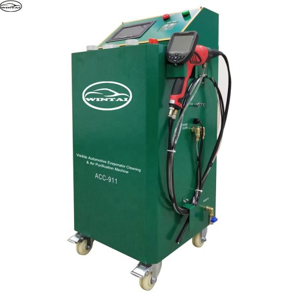 ACC-911 máquina de limpieza de bobinas de evaporador de metal 220V con tubo de niebla de 3m