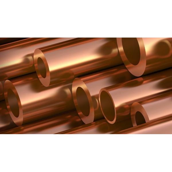 C101 droit étiré à froid rigide de cuivre sans couture du tuyau 0.3mm