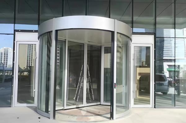 Manufacturers Make Direct Selling Aluminum Alloy Rotary Revolving  Door