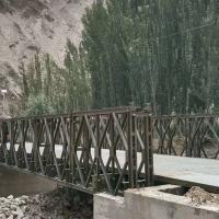 Customized Railway Steel Bridge Q355B Train Track Trestle Frame