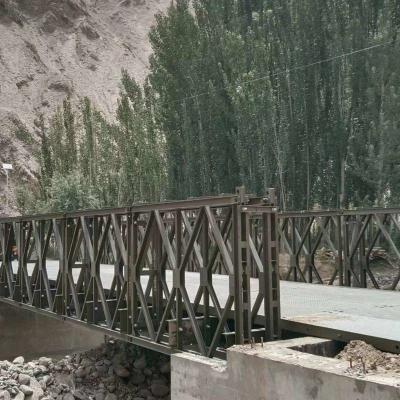 Customized Railway Steel Bridge Q355B Train Track Trestle Frame