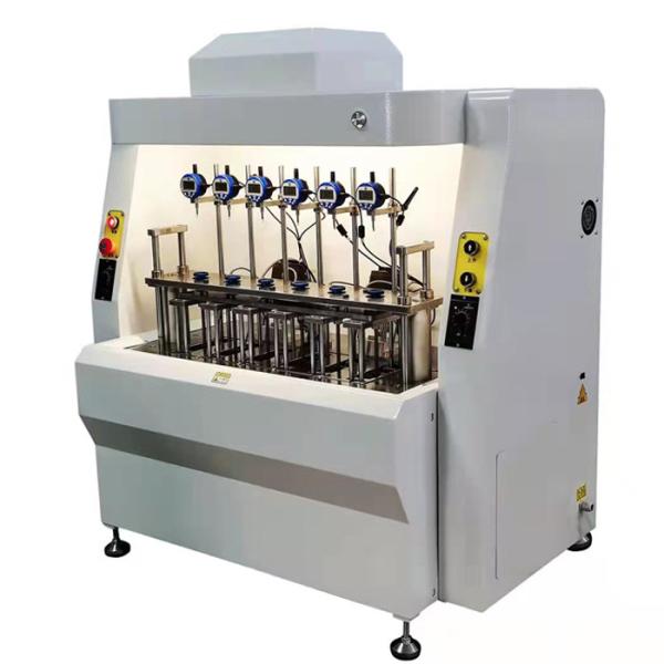 IS0 75 HDT Vicat Tester 6 Work Station Plastic Vicat Softening Tester 4KW