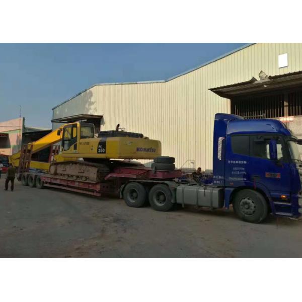 PC350 Long Reach Excavator Booms , Komatsu Long Reach For Subway Construction