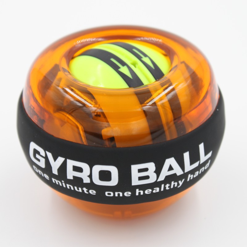 Amber LED Wrist Trainer Essential Gyroscope Speed Meter Arm Strengthener Gyro Ball (PC+ABS+ZINC ALLOY) for Improved Wrist