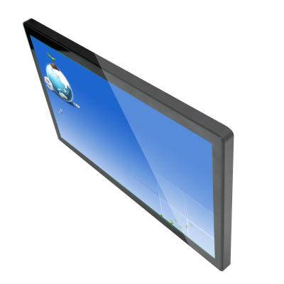 10,1 exposição nivelada industrial do LCD Monintor do écran sensível da montagem PCAP da polegada com DVI, VGA, entrada de HDMI para o uso industrial