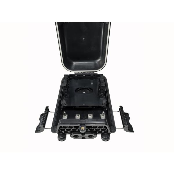 YINGDA Factory 16 Core IP66 водонепроницаемая оптическая волокна разделительная коробка Черный для FTTH Nap Caja Терминал Серый столб Монтаж наружной