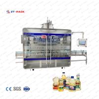 Máquina de enchimento automática para garrafa de óleo comestível de óleo de coco para cozinhar