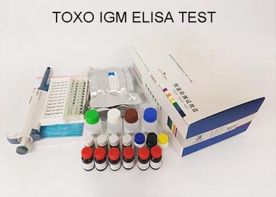 O jogo do teste de Gondii do Toxoplasma do sanduíche de Elisa detecta a câmara úmida do anticorpo 37°C de IgM