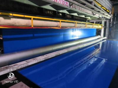 linha plástica alta velocidade da extrusão da folha do único parafuso do geomembrane de 7300mm
