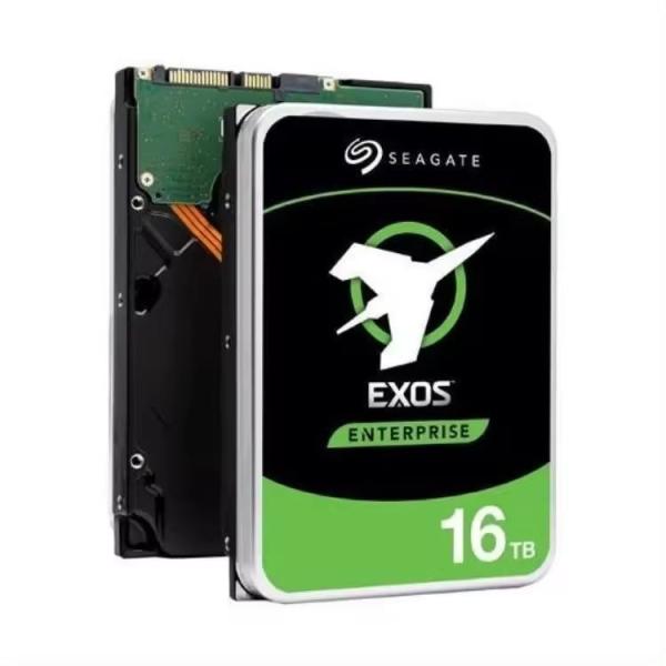 1.5Gb/s Interface Rate Seagate Exos 16TB Enterprise HDD SATA 6Gb/s 512e/4Kn 7200 RPM 256MB Cache 3,5 Disco duro interno
