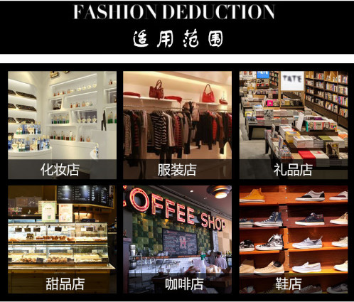 Black box horizontal white card gift paper bag for men and women.