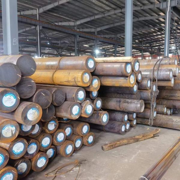 Rodas de aleación de resorte laminadas en caliente 51CrV4 6m longitud ASTM AISI 6150 DIN1.8169 barra redonda de acero