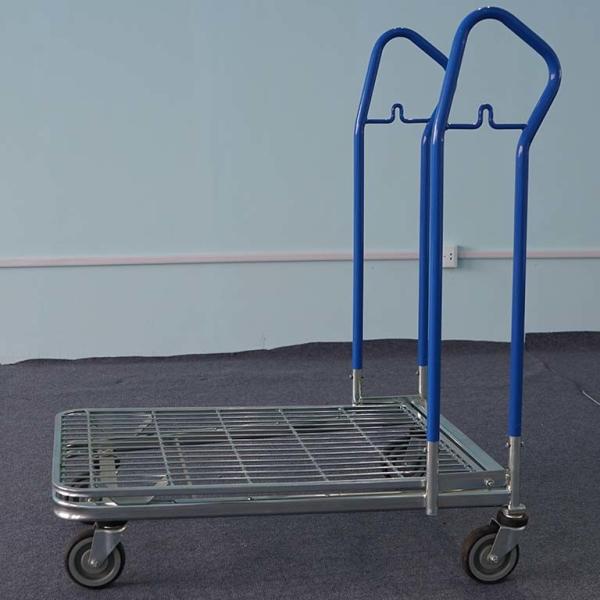 Warehouse Logistic Heavy Duty Material Handling Trolley For Cargos