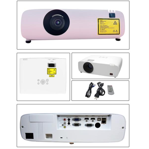 4800 Lumens 3LCD Laser Projector For Large Venue Events Simulation