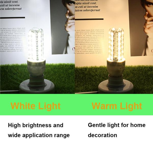 Stable Multichip 12 Watt LED Corn Light , Glass Dimmable Corn Cob LED Bulb