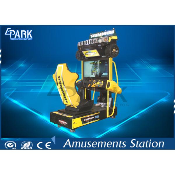 Car Racing Arcade Machine For Shopping Center L1000 * W1575 * H2100 MM
