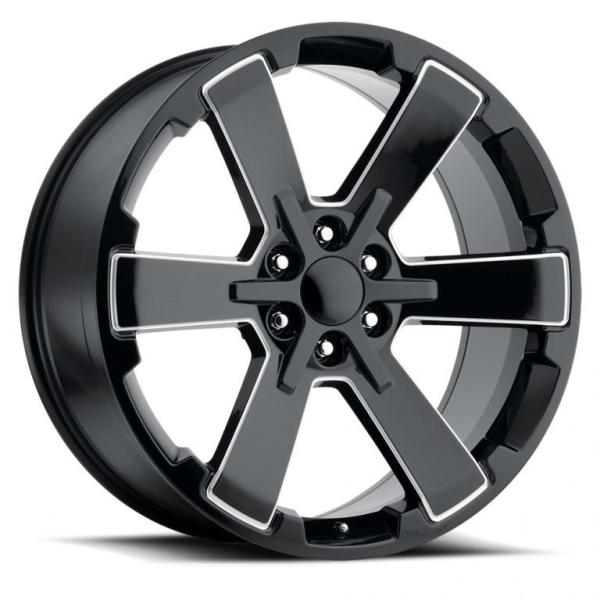 22x9 Chrome Chevrolet Replica Wheels 5662 Fit Silverado Sierra