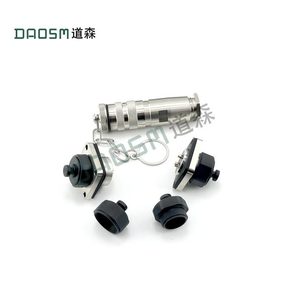 3A Current Rating Military Circular Electrical Connectors For 250V Communication Systems