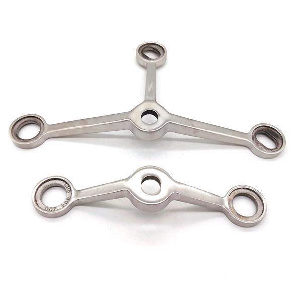Stainless Steel 304 316 One Arm Glass Spider for Curtain Wall Fitting