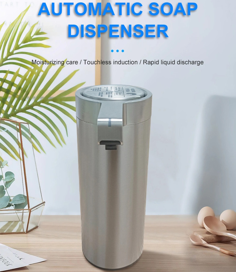 Чернота Bathroom SUS304 распределителя мыла USB 270ML автоматическая