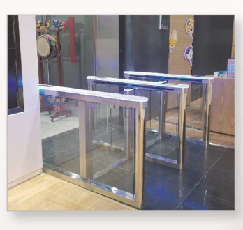 Passagem rápida da identificação dos sistemas IP44 IC da entrada do torniquete da barreira do balanço do controle de acesso