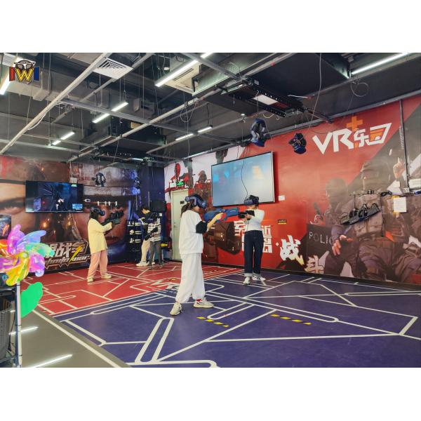 XR Space Game with 10-Minute Sessions, Special Effects, and Realistic Environments for Immersive Location-Based Entertainment