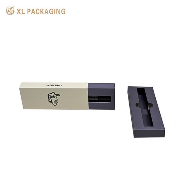 XL Packaging Custom Packaging Box Factory 50ml 10ml Perfume Packaging Box Recyclable Drawer Kraft Box Cosmetic Drawer Box