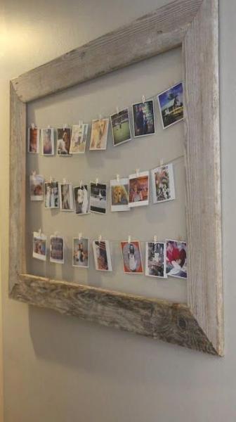 Big Decorative Wooden Picture Frames , Vintage Picture Frames 40 X 20 CM
