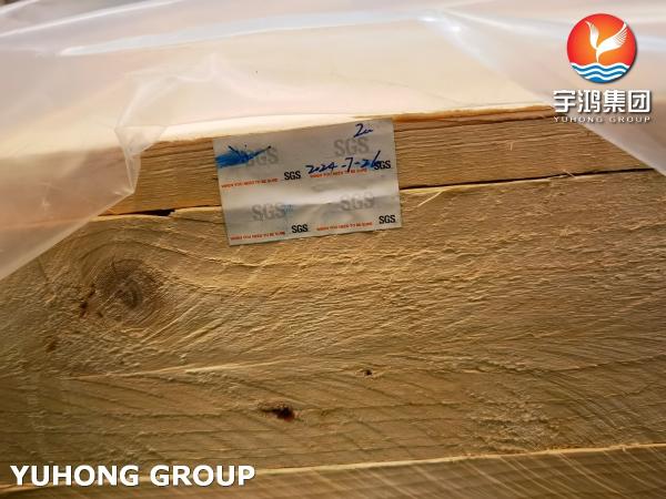 SGS Certified ASTM B111 C68700 Seamless Tube, Eddy Current Tested for Marine & Petrochemical Industry