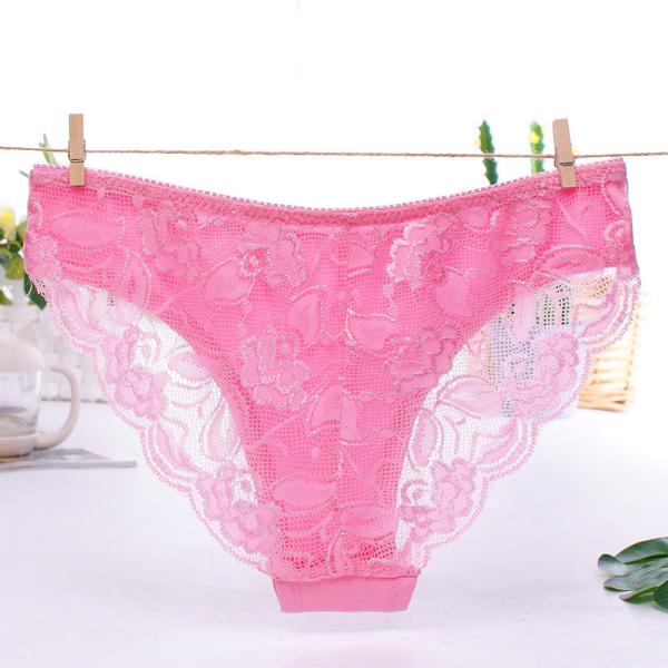 Low Price Sexy Lace Transparent Ladies Underwear Panties