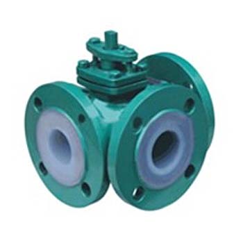 PFTE Lined Ball valve Butterfly valve check valve  stop valve Fluorine lined pipe fittings for Acid Chemical Tank