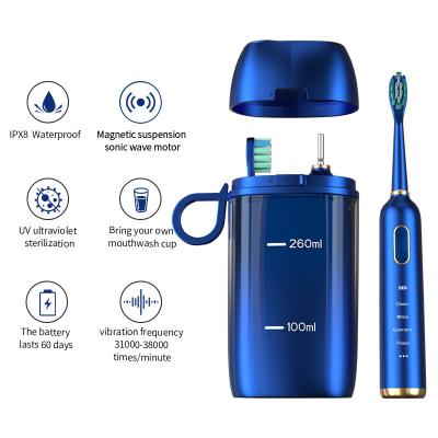Smart Electric Automatic Sonic Toothbrush With UV Ultraviolet Sterilization
