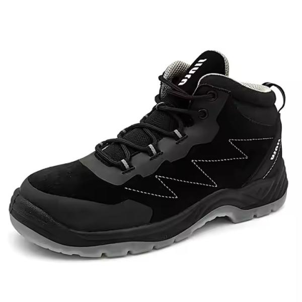 Steel Toe Comfortable Safety Shoes Industrial Protective Work Boots For Men