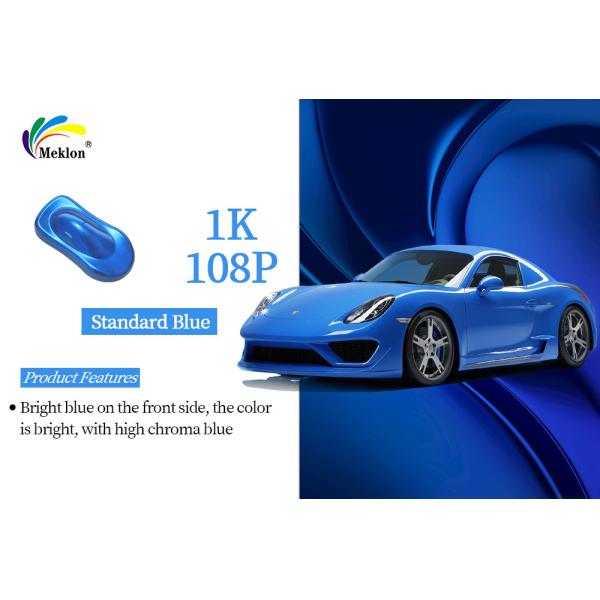 1K à travers le bleu de la carrosserie de la voiture revêtement de la carrosserie de la voiture pour la peinture de finition brillante