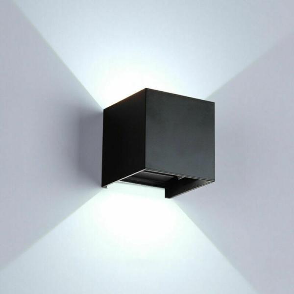 ETL Waterproof IP65 outdoor 6W 10W 12W COB wall light modern design led wall light