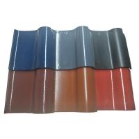 O espanhol vitrificou Clay Ceramic Roof Tiles 220mm Brown de pouco peso feito a mão