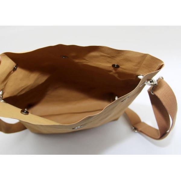 Custom Brown Kraft Paper Washable Shoulder Bag Casual Eco Friendly No Zipper For Men