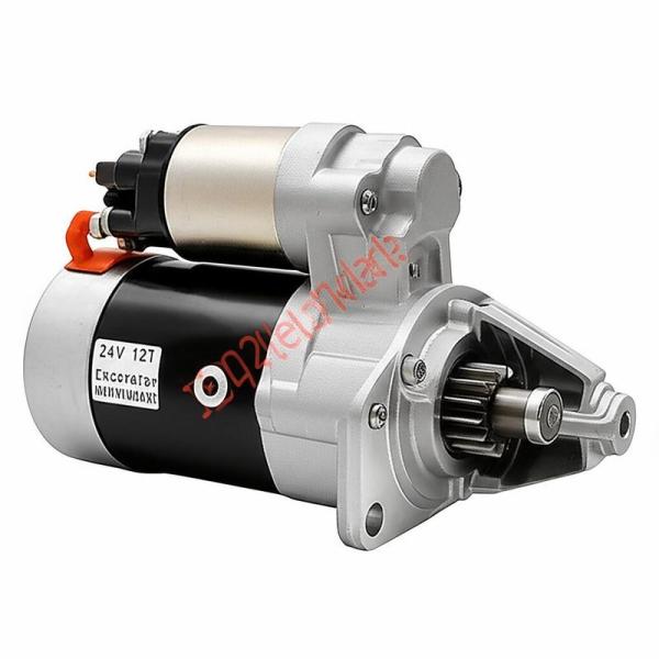 Démarreur de pelle excavatrice 24V 12T 5.5KW OEM 0001261001 0001261002
