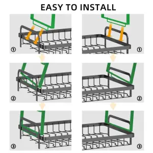 85*32*15cm Metal Dish Drainer Organizer Rack for Sustainable and Hygienic Dish Drying