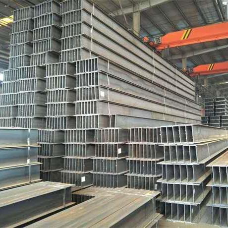 DIN GB Stainless Steel H Beam H Shape Steel Beam Punching Cutting Processing