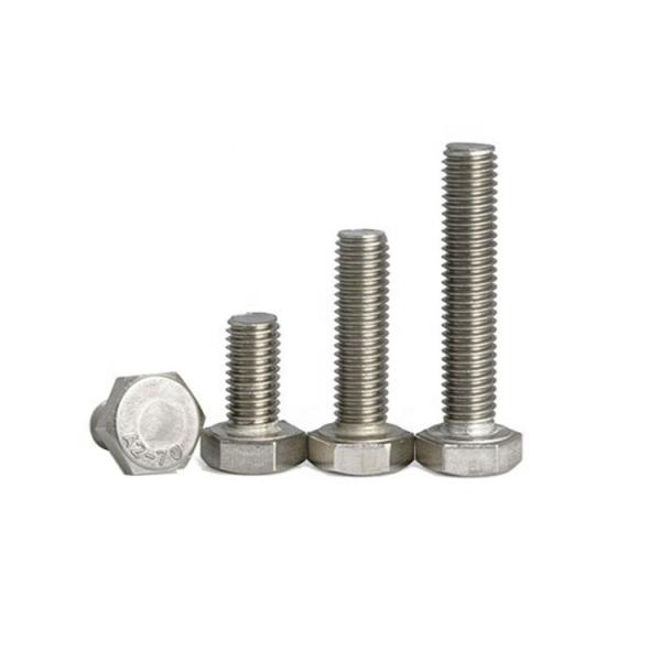 Polished Galvanized Stud Bolts , 316 Stainless Steel Lag Bolts Size M3-M36