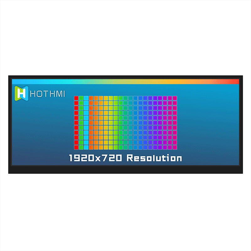 Солнечный свет Читаемый HI LCD дисплей 12,3 дюйма 1920x720 LCM-TFT123T61FHHDVNSDC
