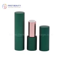 Tubes de rouge à lèvres en aluminium vert mat 3.8g